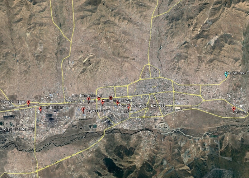 アクセスしやすいコンテナヤードを指定可能