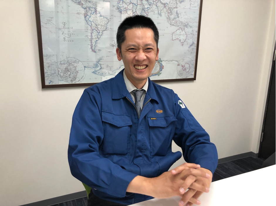 Mr. Kurokawa of Hakata Port Transport Corporation